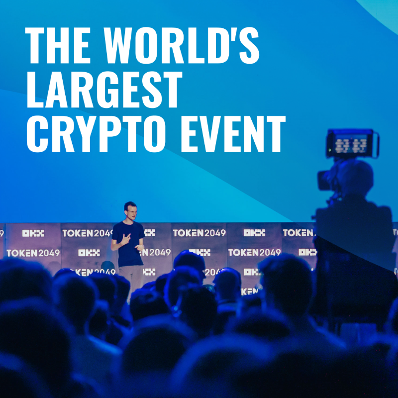 token2049's tweet photo. Take advantage of our special offer during #TOKEN2049Week.

Don't miss the World's Largest Crypto Event, where 25,000 attendees will take over Singapore on 1-2 October 2025.

Use code TOKENFAMSG during for 25% off tickets – just US$299 during this special sale.