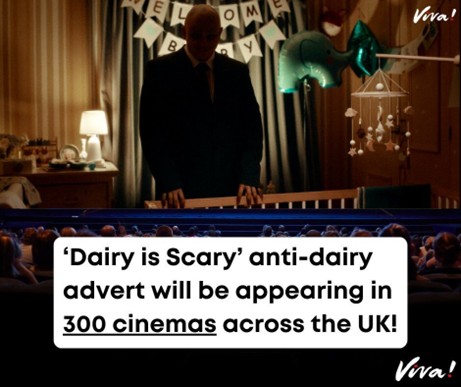 Not only did <a href="/vivacampaigns/">Viva!</a> ! reach their crowd funding target in about half the amount of time - their cinema ad is being shown..... and has got people really thinking ..... 🥳

And in addition they are receiving tons of media coverage .... 🤩

femalefirst.co.uk/health/vivas-g…