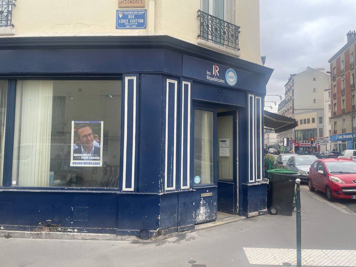 AsnieresEnCommu's tweet photo. Après l’accueil de Marion Maréchal Le Pen à #Asnieres, nous avons des élus locaux dont Mme Aeschlimann qui soutiennent le ministre du chaos @BrunoRetailleau, qui s’illustre régulièrement par des discours autoritaires, racistes et identitaires !

L’extrême droitisation continue ! https://t.co/yBLewhvY6a