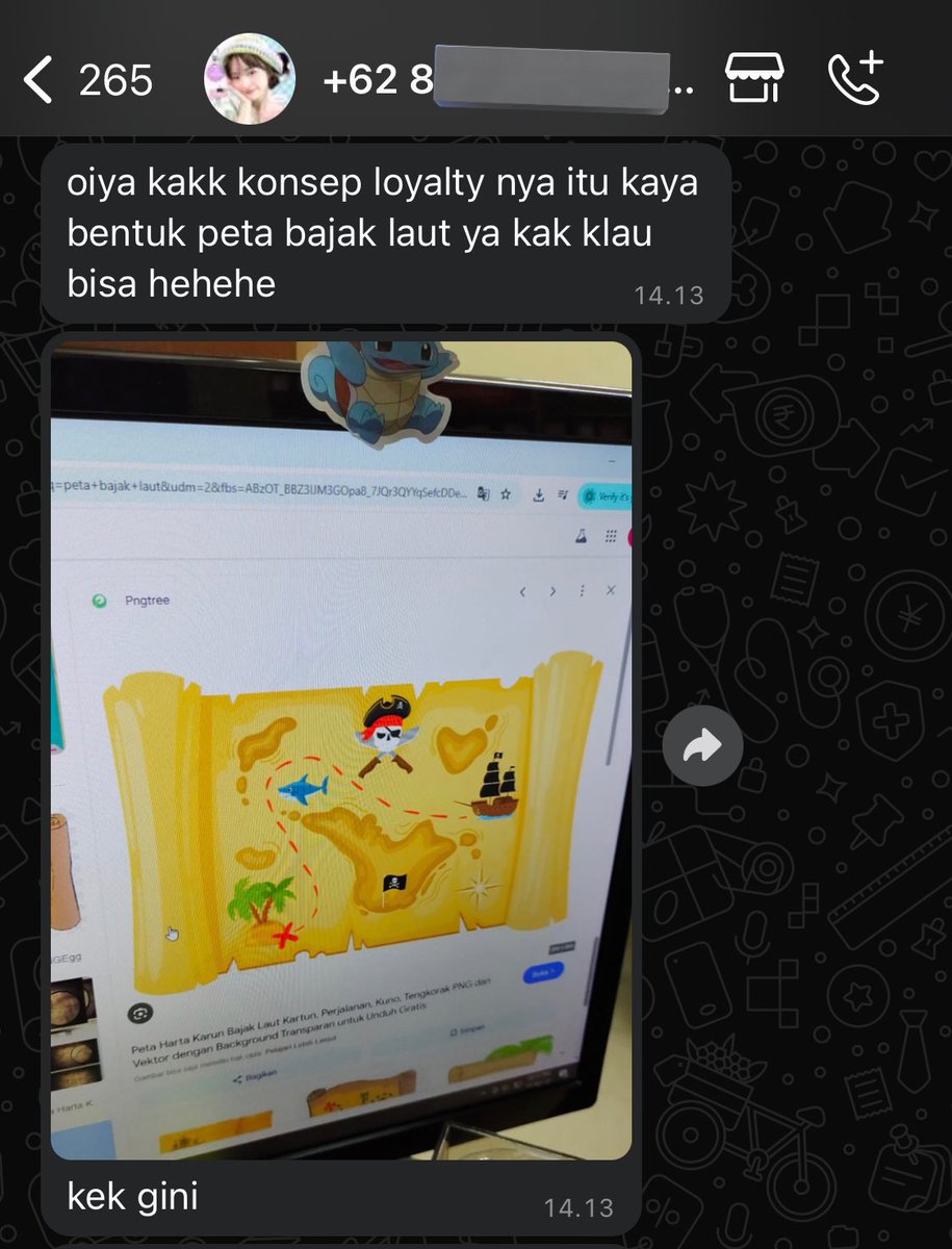 KINOYKEREN's tweet image. the custom :                             the result :