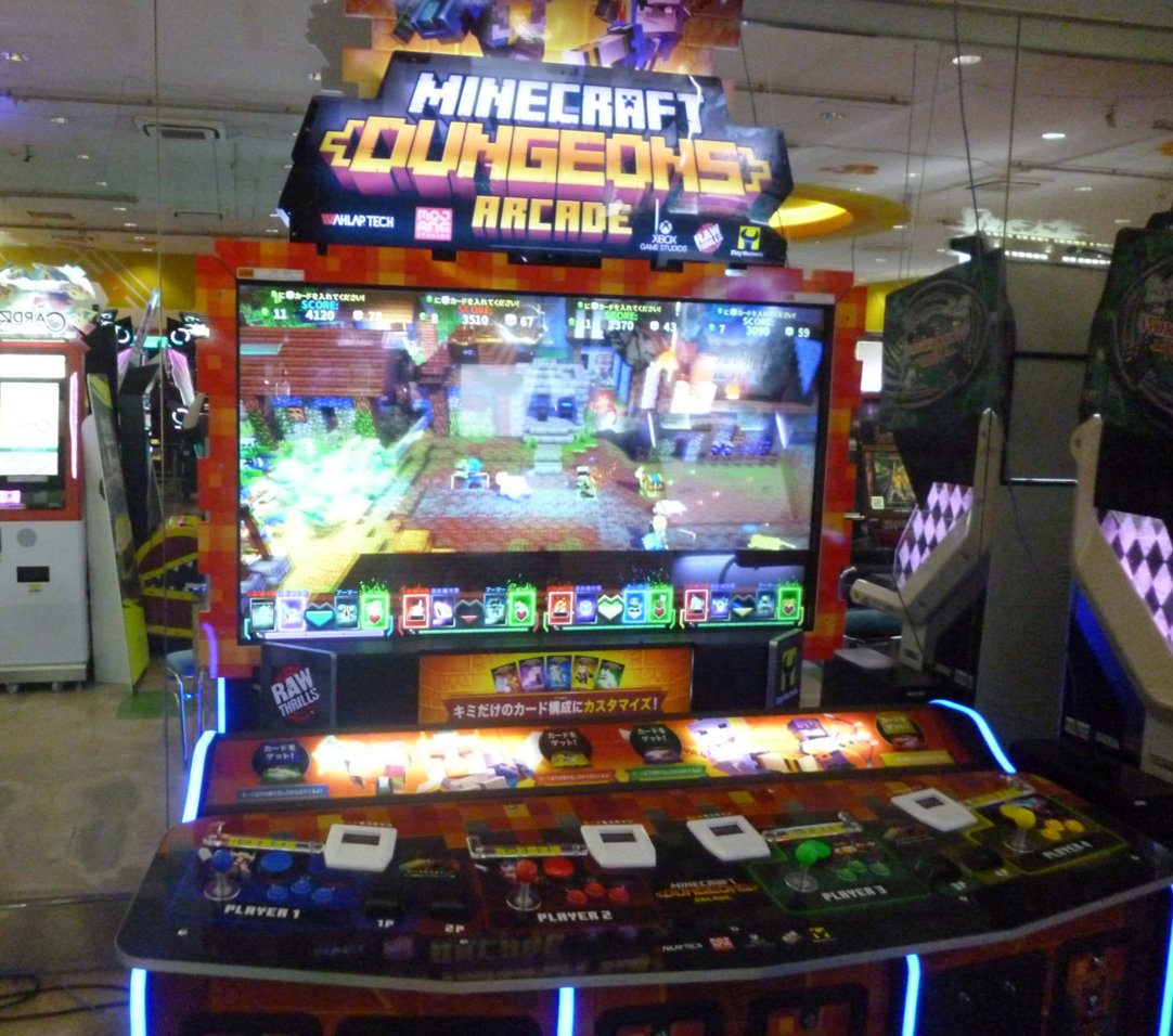 GAMEMEGA_MRI's tweet photo. 【ゲーム機入荷のお知らせ】
★本日Minecraft Dungeons Arcade入荷致しました!!★
お客様のご来店お待ちしております♬
#ゲームセンター #みらい平 #MinecraftDungeonsArcade #マインクラフト https://t.co/Pzreu9hbrh
