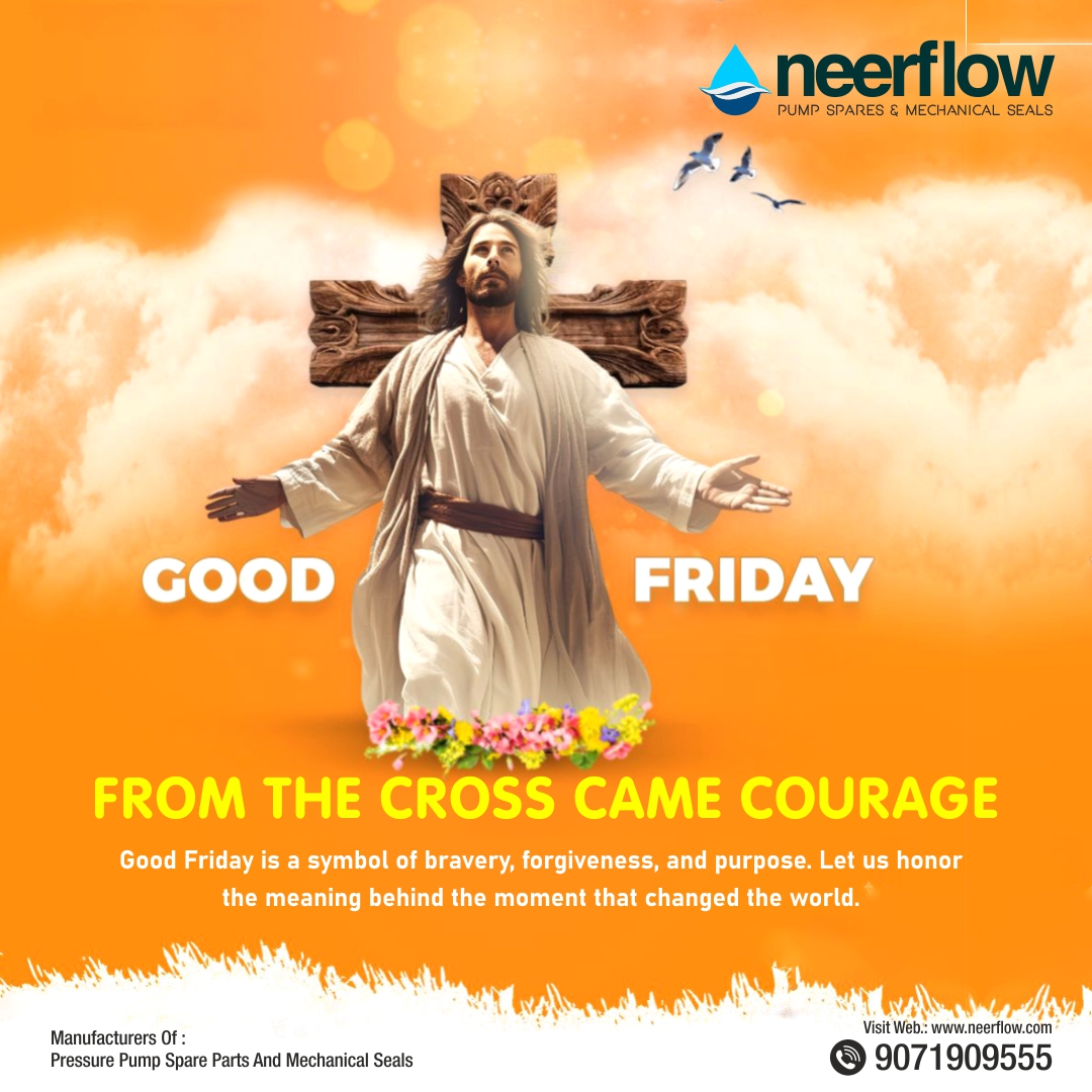 Neer_flow's tweet image. Good Friday is a symbol of bravery, forgiveness, and purpose. Let us honor the meaning behind the moment that changed the world.
.
.
.

#GoodFriday #GoodFriday2025 #HolyFriday #FaithAndForgiveness #HeDiedForUs #CrossOfSacrifice #festival #neerflow #submsible #pump #neerflowpump