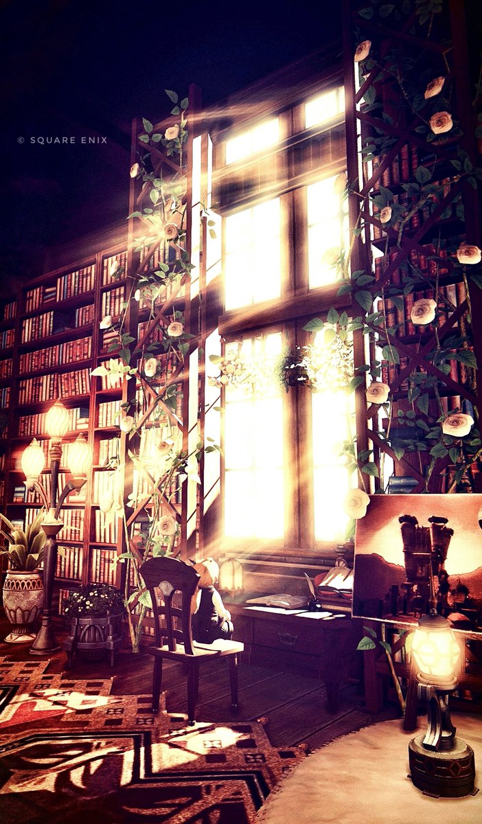 #FF14   #本と緑と光の部屋