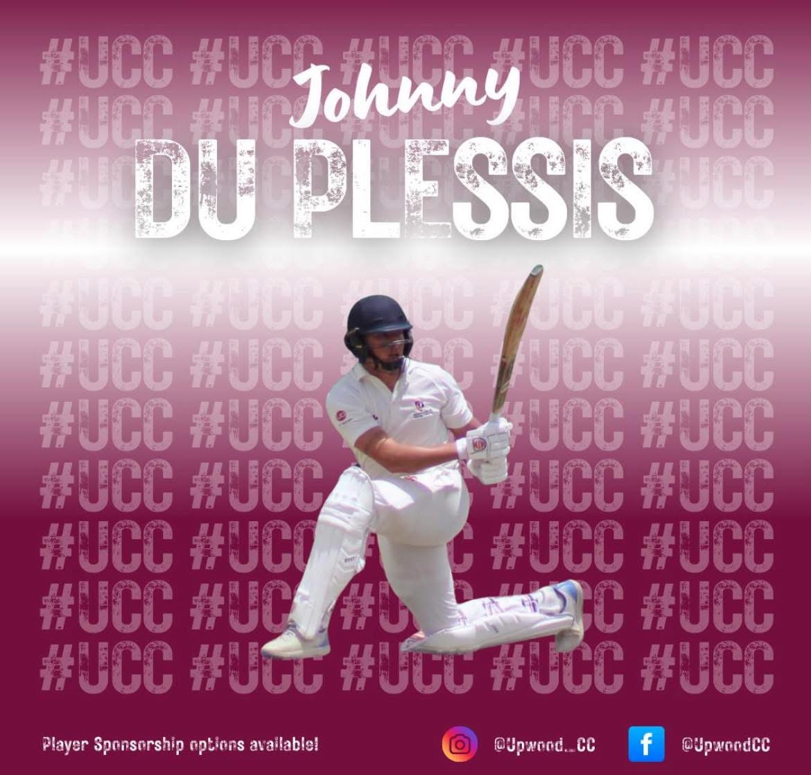 Overseas secured!!! ✍️ ✈️ 

The club are delighted to announce the signing of South African Johnny Du Plessis for the 2025 season. 🇿🇦 

The spinning all rounder from Bloemfontein joins us for his first UK stint.

Johnny is kindly sponsored by Zellis Group for the season. 👍