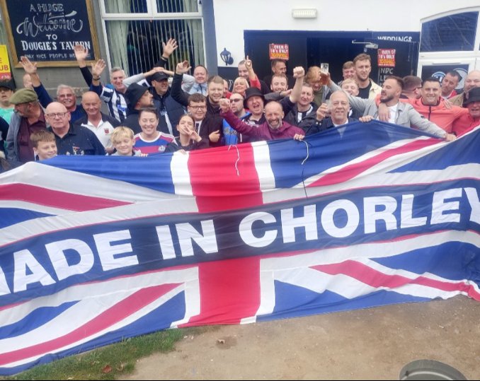 COMMUNITY 

We are once again delighted to be putting something back into the Chorley Community 

Up to 1️⃣0️⃣0️⃣ supporters will be spending good money at The White Bull Good Friday from 9 am to 10.30 am and then upon our return to Chorley.
#Chorley
