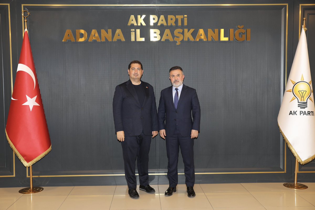 Ukrayna Adana Fahri Konsolosu ve Çukurova Genç İşadamları Derneği Başkanı Sn. Ömer Faruk Sakarya’ya nazik ziyaretleri için teşekkür ediyorum.