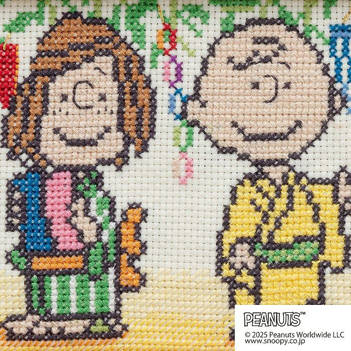 ホビーラホビーレ 刺繍ステッチ ホビーラホビーレ 七夕 完成品 完成品