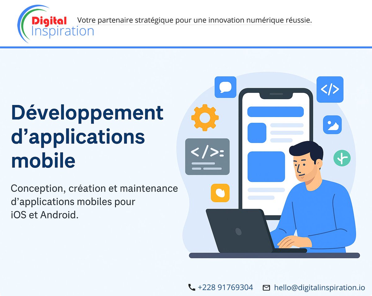 🇬🇧 Your app idea can be a game changer.
We give you the tools to bring it to life.
iOS | Android | Custom

🇫🇷 Ton idée d’app peut changer les règles du jeu.
On te donne les outils pour la faire vivre.
iOS | Android | Sur mesure

#DigitalInspiration  #DigitalInspirationIO #tgtech