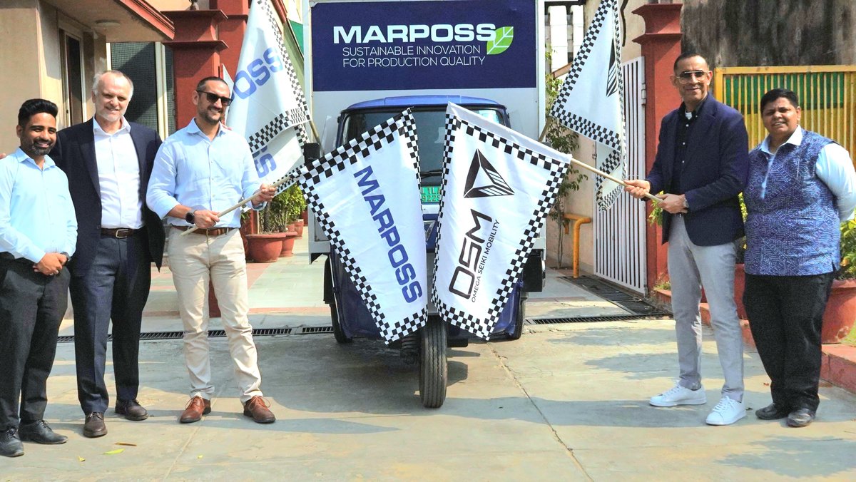 dineshmishra198's tweet photo. Marposs India Partners with Omega Seiki Mobility for a Greener Supply Chain
@Uday_Narang_  @Marposs 
#quality #inspection #testing #greenenergy #sustainability #MobilityRedefined #OneSmartMove #mobilityrevolution #mobilitymatters #hargharelectric https://t.co/lGALlsKIHE