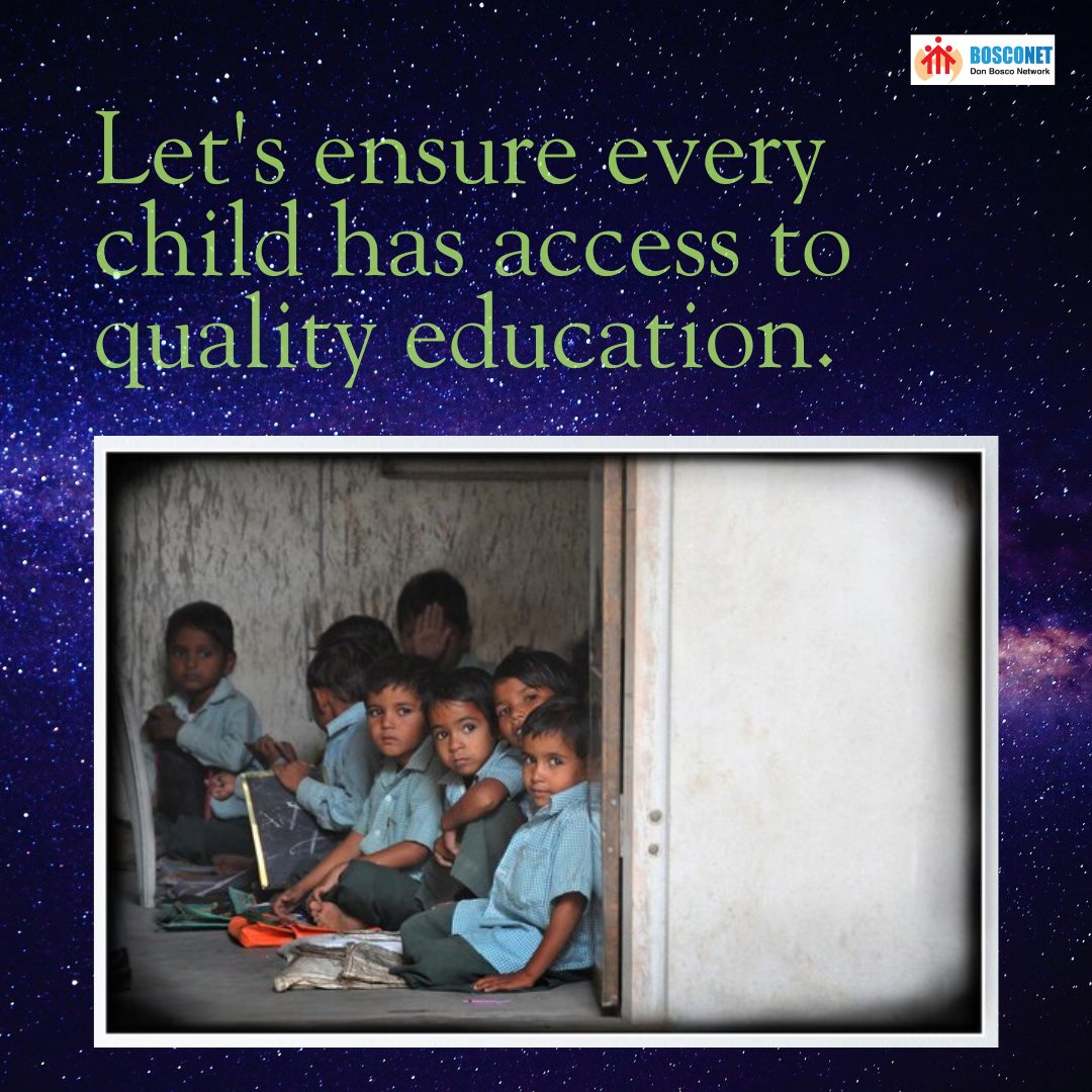 donbosconetwork's tweet photo. Education is the key to unlocking our fullest potential and igniting positive change in both individuals and societies. Let's celebrate its transformative power and commit to empowering minds for a brighter tomorrow. 
#EducationEmpowers #UnlockingPotential #QualityEducationForAll https://t.co/P5TrclUztJ