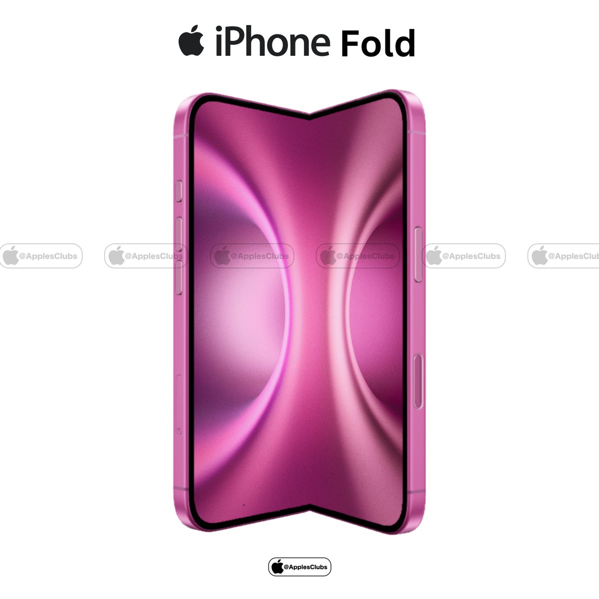 ApplesClubs's tweet photo. iPhone Fold https://t.co/CBGZzGBJ2g