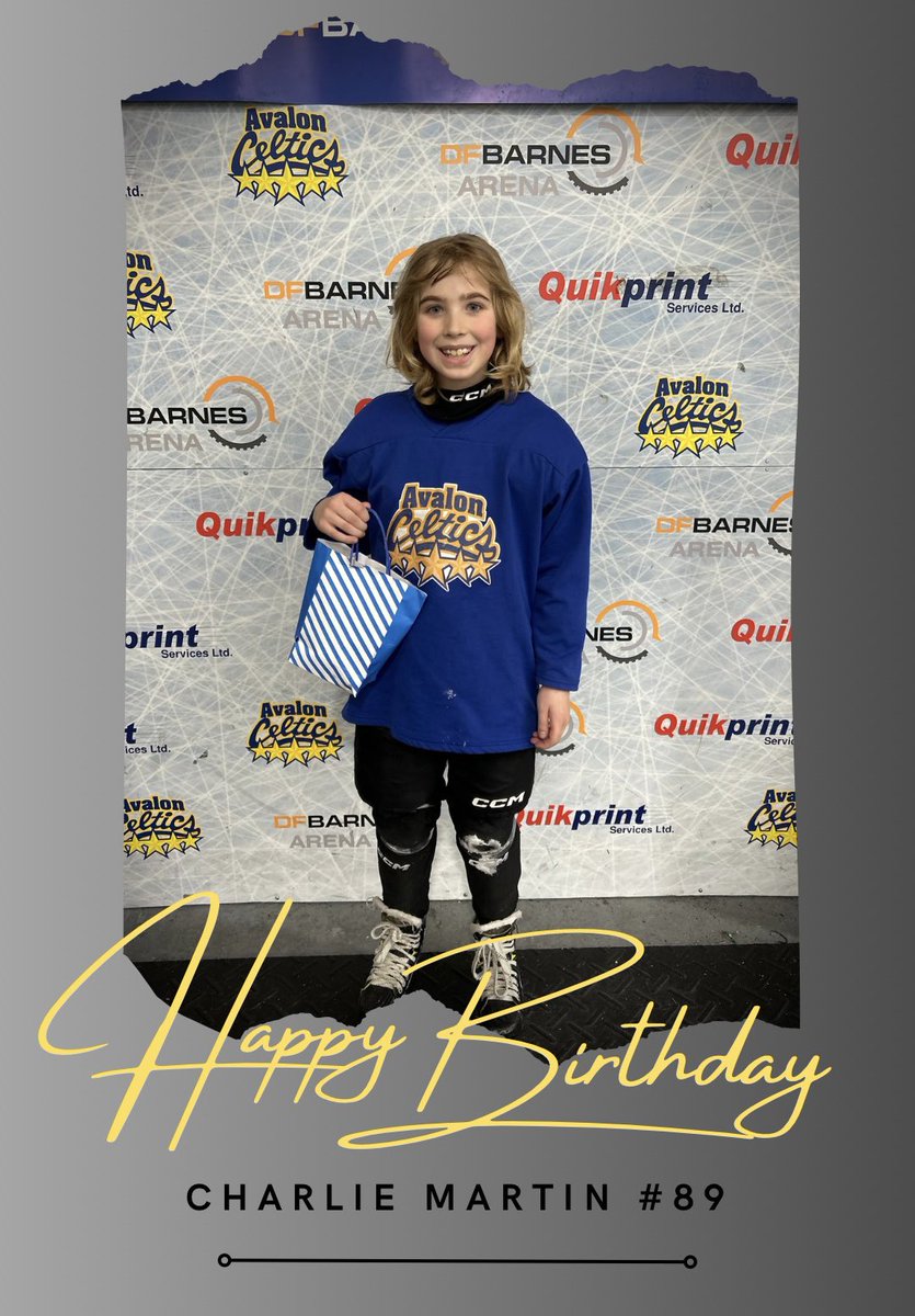 Happy 10th Birthday to CHARLIE MARTIN!! We hope you have the best day 💛💙