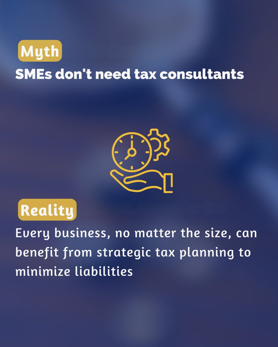 meguideconsult's tweet photo. Tax Myths Debunked with Mohammed Khalid. 

When it comes to taxes and audits, misinformation can lead to costly mistakes.
Let Mohammed Khalid, our Audit & Taxation Consultant at MeGuide Consulting, clear up some common myths and set the record straight. 

At MeGuide Consulting, we simplify complex tax and audit processes, ensuring compliance while helping your business grow.  

💼Contact us today for tailored tax and audit solutions! Book your free consultation session today! Details are in the comments.