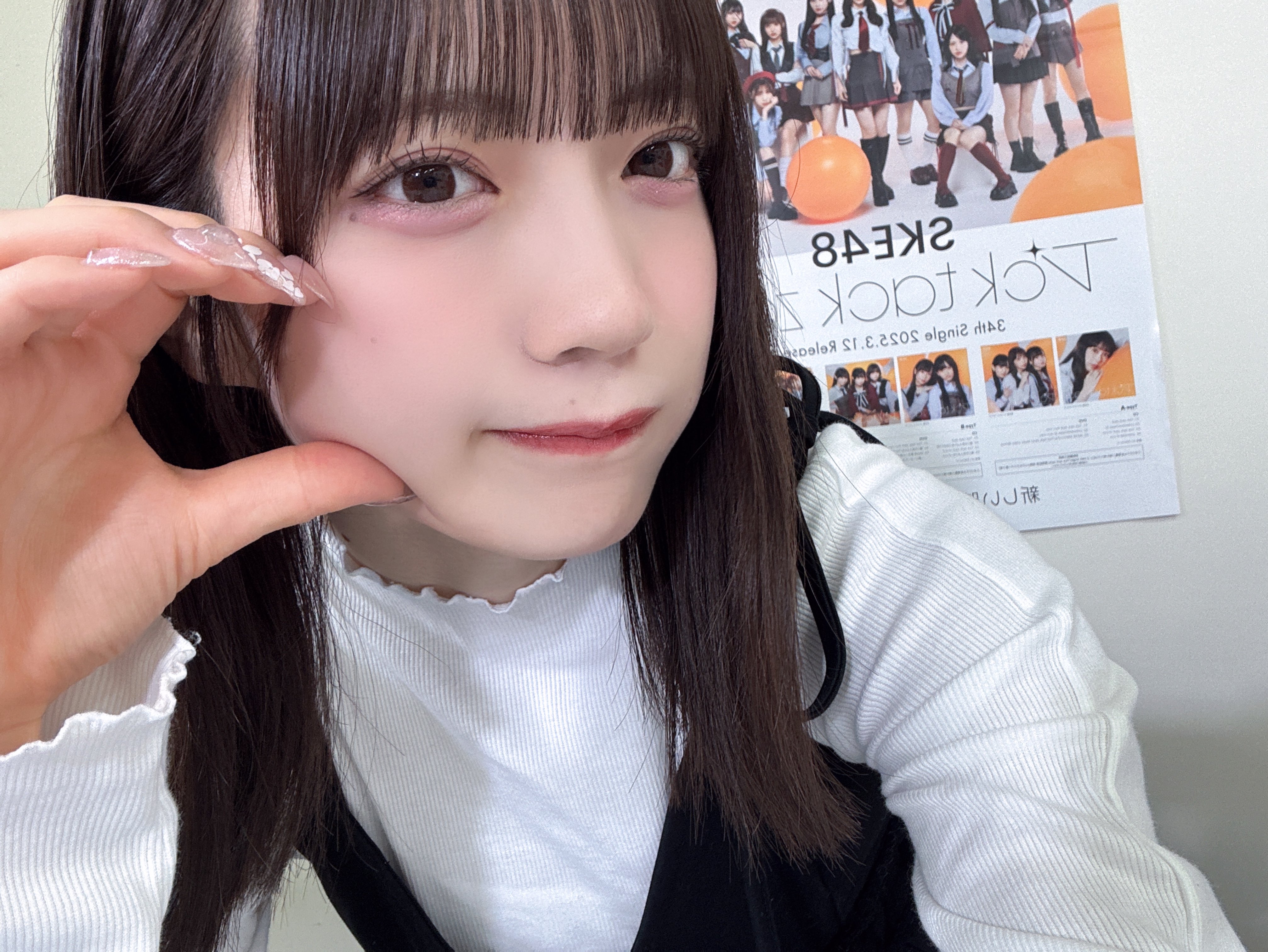 SKE48 Family会員抽選プレゼント　クリスマスカード2023 坂本真凛 SKE48 OFFICIAL FAN CLUB SKE48 Family