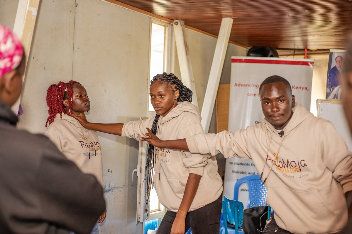 DoreenNjora254's tweet image. From participant to leader — honored to lead a self-defense session with the @PaaMoja Initiative for @CMETrust scholars. Empowering girls &amp;amp; seeing boys step up as allies was powerful. Grateful for the team! #EndGBV #FollowLearnLead #CMETrustAt18
