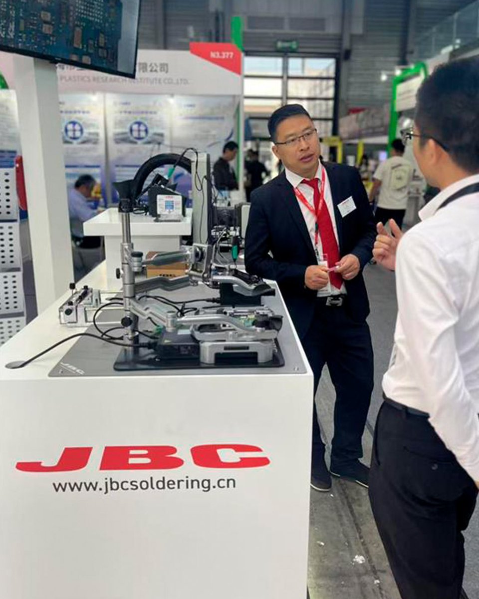 JBCTools's tweet photo. What an amazing week at #Electronica #China 2025!
A big THANK YOU to the #JBCteam for your hard work and dedication — this success wouldn’t have been possible without you.
Thank you to our visitors and for our #insightful conversations! https://t.co/nj7bz1kCTk
