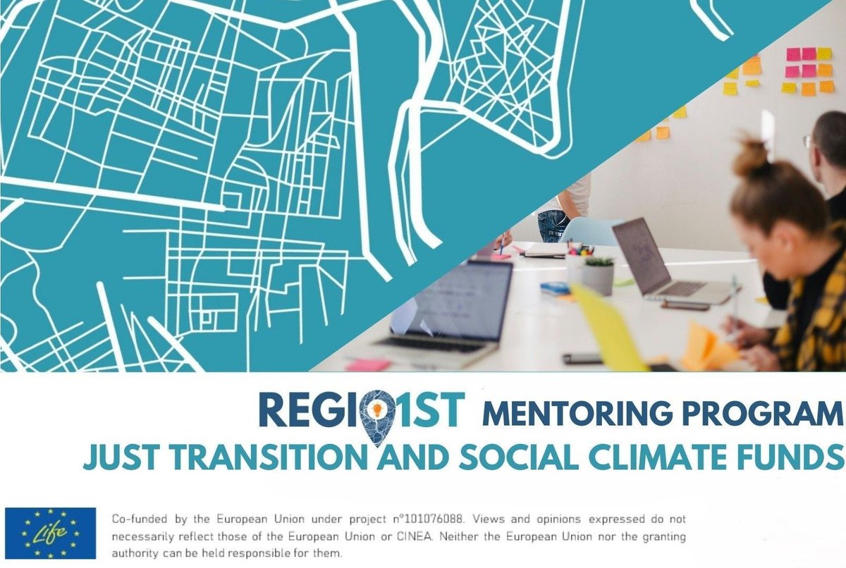 🌱🔄 The #JustTransition is happening now—make sure your region benefits! Join our free mentoring sessions to learn about EU funding opportunities, the #SocialClimateFund, and best practices.
📅 8, 15 &amp; 22 May 2025
🔗 Secure your spot: buff.ly/iW2RTrc 
#Regio1st