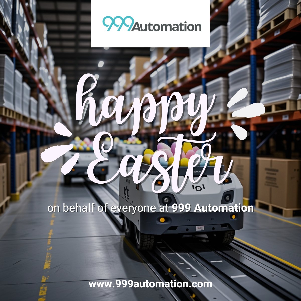 999Automation's tweet image. Happy Easter from all of us at 999 Automation!🐰🐣

#EasterBreak