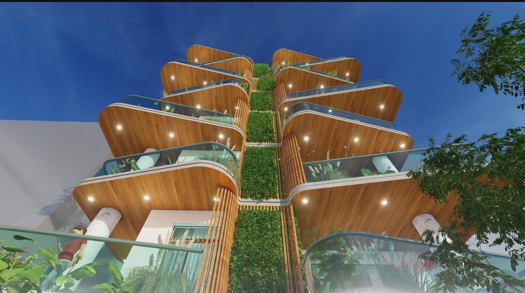 Pi_Cube_Studio's tweet image. Thrilled to share our design for the stunning 15 Park Residence in Bangalore! Collaborating with the brilliant @EvolveArchitects, we&apos;re bringing 30 luxurious 4BHK apartments to life, thoughtfully designed for Bangalore&apos;s climate. A landmark in the making! #Design #Architecture