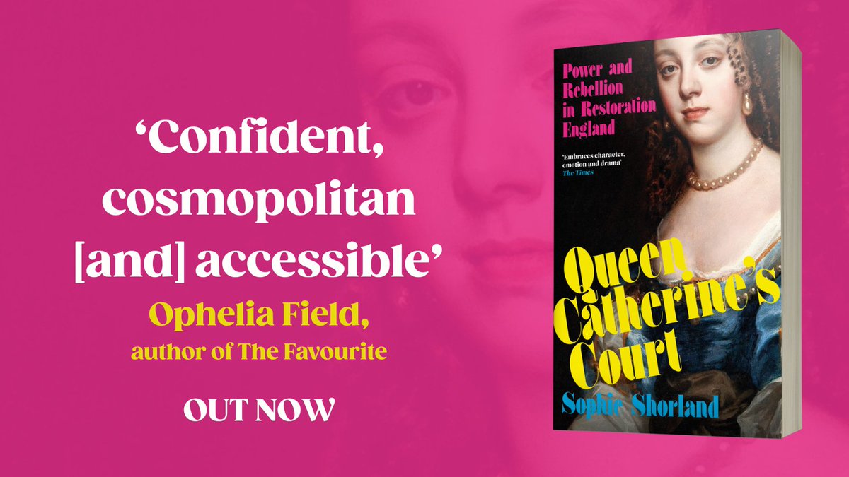 AtlanticBooks's tweet image. A vivid and illuminating exploration into the life of Catherine of Braganza, the long-suffering queen to King Charles II, from a bright and exciting new voice in royal history.
tidd.ly/42x8rbl
#royalhistory #history