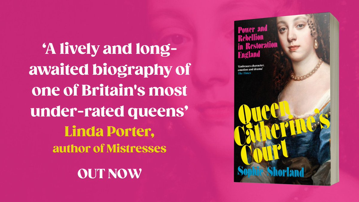 AtlanticBooks's tweet image. A vivid and illuminating exploration into the life of Catherine of Braganza, the long-suffering queen to King Charles II, from a bright and exciting new voice in royal history.
tidd.ly/42x8rbl
#royalhistory #history