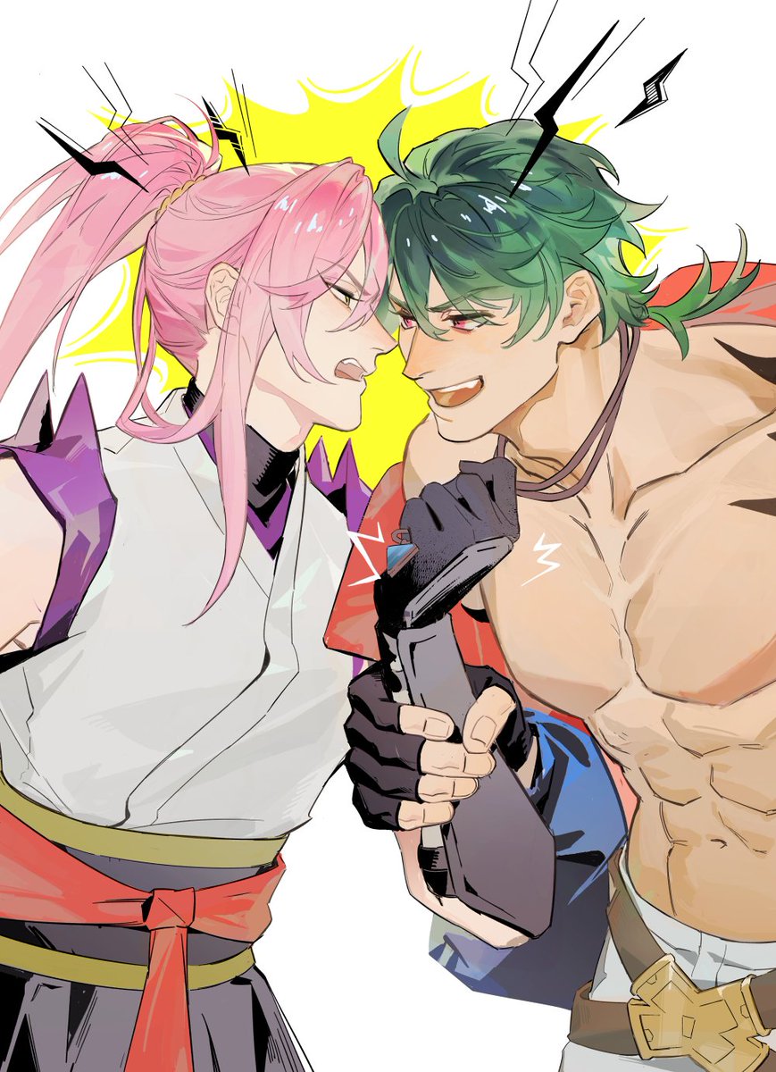 🐯🌸💥💥