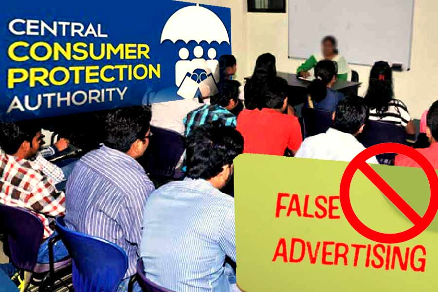 ttindia's tweet image. Coaching centres must not mislead with claims in IIT-JEE, NEET advertisements: Consumer protection panel
#coachingcentre #advertisements #falseadvertising 

telegraphindia.com/india/coaching…