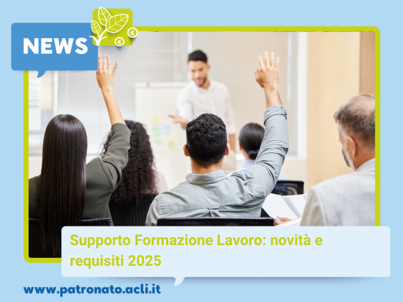 Dal 2025, il tetto del valore ISEE familiare per accedere al Supporto Formazione Lavoro passa da 6.000 a 10.140 euro annui. Scopri cos'è il Supporto Formazione Lavoro e quali sono i requisiti per accedervi 👉bit.ly/42eMSxs