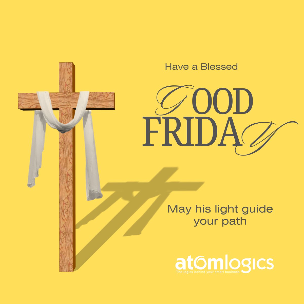 atom_logics's tweet photo. May the love of Jesus fill your heart with grace and peace today and always. Blessed Good Friday to you and your family.
#GoodFriday #webdesigning #WebDevelopment #WebDesign https://t.co/nXol2Nb1Xg