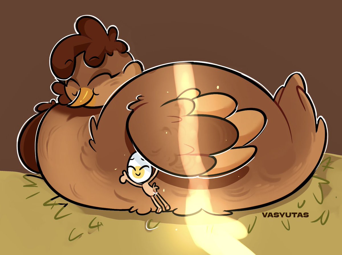 2/2. Eggson 🍳

HC❗️

1. he used to skateboard as a kid but  got a leg injury 😢

2. his mom - chicken 🐔🤗

#eggson #dandysworld #Easter