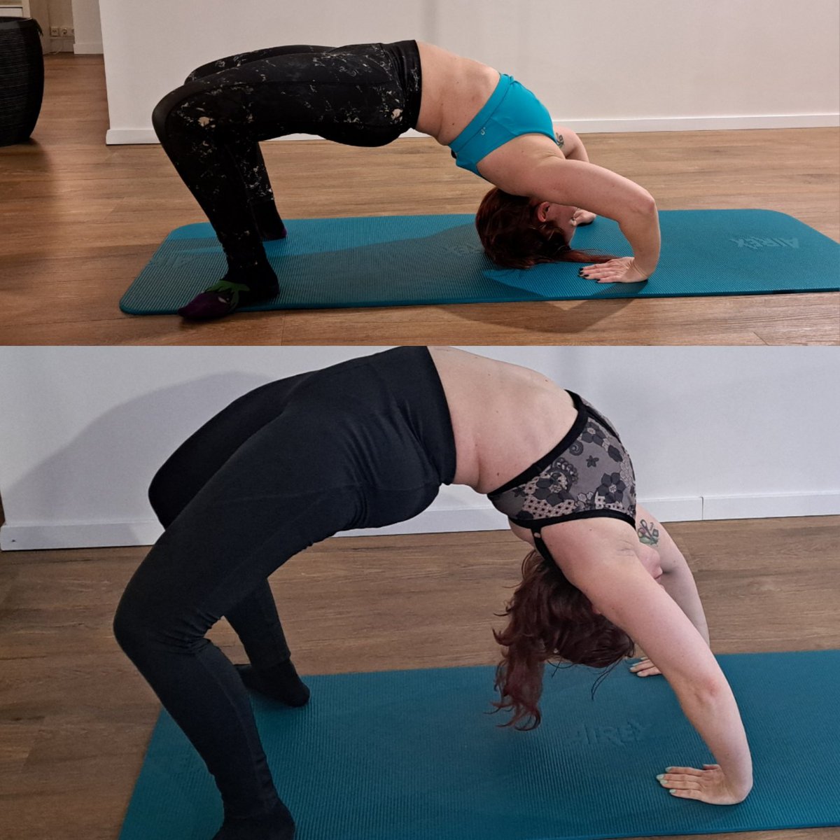 ScarletsFlame's tweet image. Before and after

Beginn 08.01.25
End 16.04.25

Bridge

#workout #fitness #flextraining