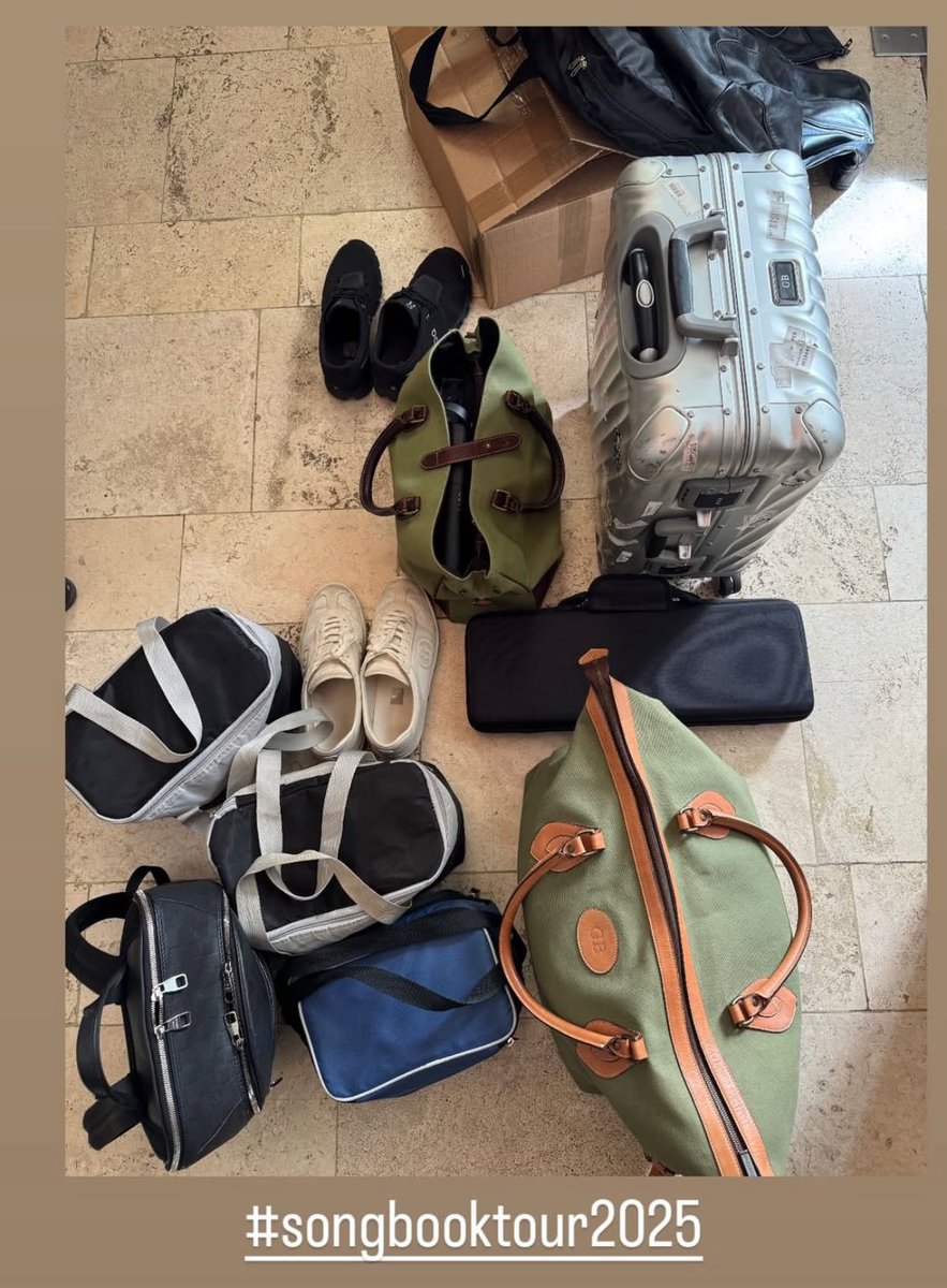 Go, go, go <a href="/GaryBarlow/">Gary Barlow</a> it’s OPENING NIGHT in the beautiful Isle of Man, all the luck in the World, see you on Tour! 🙌🎶 🎤 xxx #songbooktour2025