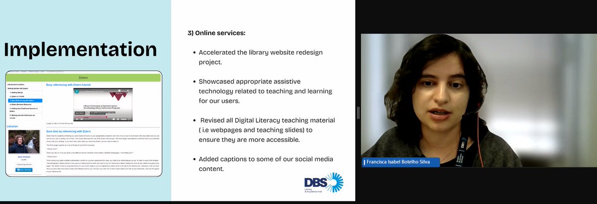 Fantastic start to Day 2 at @DBS PARC25! Dr. Andrew Browne, Trevor Haugh, and colleagues shared insights on how students use databases and why making library spaces, collections, and services accessible to people with disabilities and all users matters more than ever. #PARC25