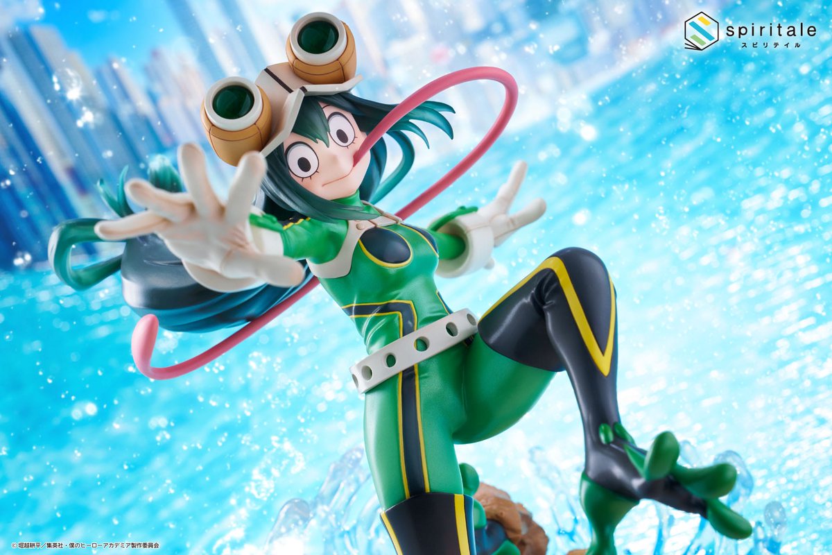 Taito, dentro de su línea de figuras de alta calidad, Spiritale, nos presenta la figura a escala 1/7 dedicada a Tsuyu Asui, uno de los personajes más populares del anime My Hero Academia.

Más información: mechanicaljapan.com/2025/04/my-her…

Reservas: frikytopia.store/regalos-y-prod…