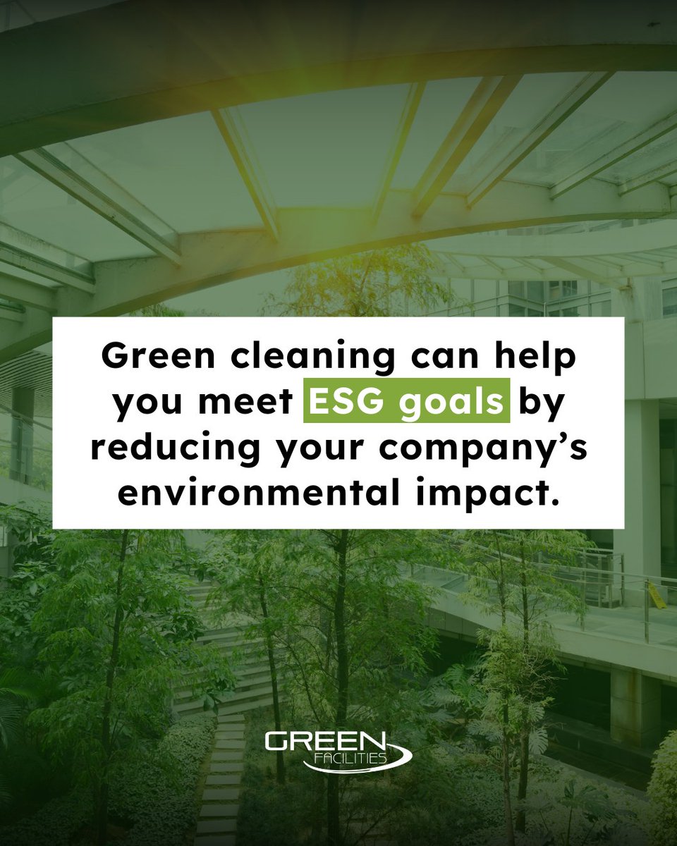 When you think about workplace sustainability, cleaning probably doesn't come to mind.

Here are three reasons why it should...

#greencleaning #workplacesustainability #esgtargets #employeemorale