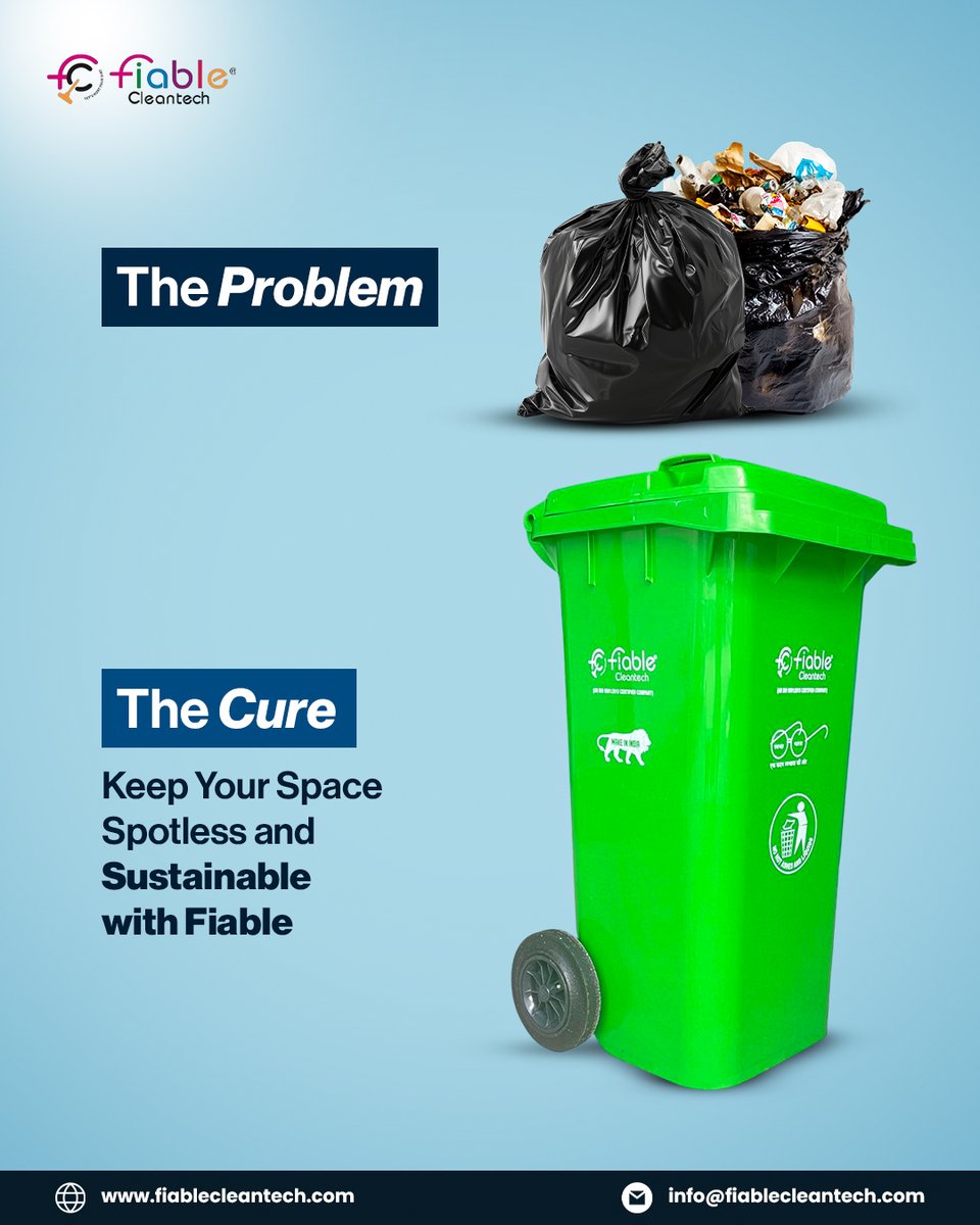 fiablecleantech's tweet photo. Are you tired of juggling between a clean home and a clean planet? We hear you!

That’s why we’re excited to introduce you to Fiable – your ultimate solution for a spotless space without compromising our beautiful Earth.

#Fiable #BinItRight #CleanTomorrow #FiableClean https://t.co/zYKeFekH2Z