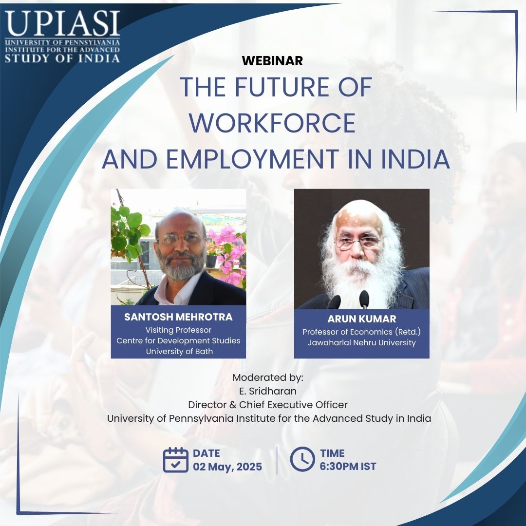 UPIASI (@upiasi) on Twitter photo India’s workforce is transforming — are we ready?
UPIASIÂ presents:
🎙️ The Future of Workforce and Employment in India
📅 May 2, 2025 | ⏰ 6:30 PM IST | 8:00 AM EST
With:
<a href="/SMehrotra1/">Santosh Mehrotra</a> and Arun Kumar
Register now: eventbrite.com/e/132945174896…
#FutureOfWork #IndiaJobs #UPIASI India’s workforce is transforming — are we ready?
UPIASIÂ presents:
🎙️ The Future of Workforce and Employment in India
📅 May 2, 2025 | ⏰ 6:30 PM IST | 8:00 AM EST
With:
<a href="/SMehrotra1/">Santosh Mehrotra</a> and Arun Kumar
Register now: eventbrite.com/e/132945174896…
#FutureOfWork #IndiaJobs #UPIASI