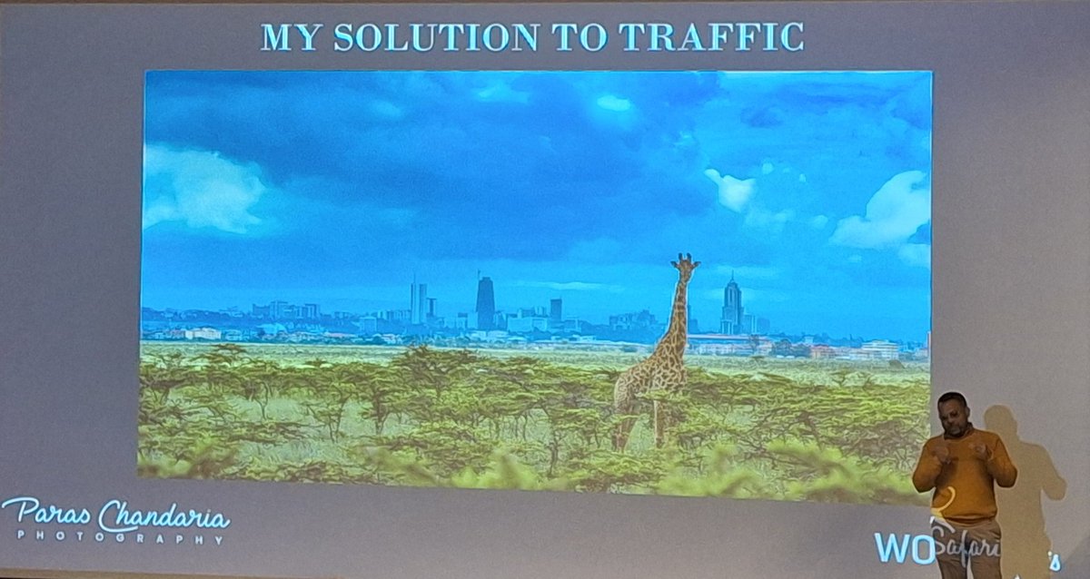 MissLFryer's tweet image. Amazing #GAConf25 talk by @ParasChandaria ... genuine goosebumps with the video near the end. Building understanding on the beauty of Nairobi, the environmental potential, the wide ranging threats and possible solutions that geographers could support.