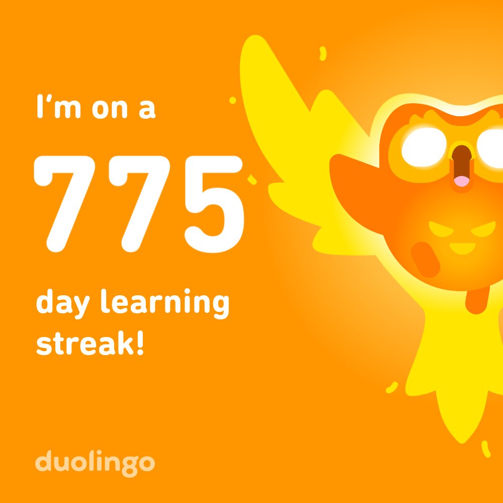 pdog326's tweet photo. Learn a language with me for free! Duolingo is fun, and proven to work. Here’s my invite link: https://t.co/yBn4FvnynV https://t.co/IZOL4WHD0j