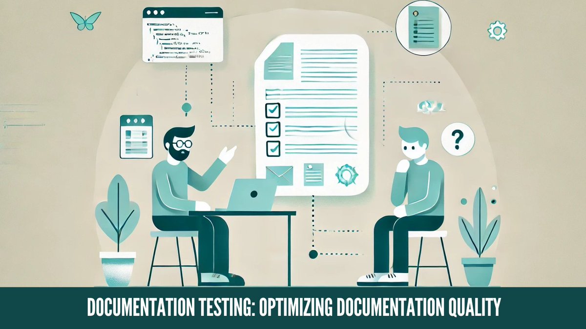 Documentation isn’t just an afterthought — it starts in the testing phase.
Documentation testing helps teams:
✅ Improve accuracy
✅ Boost usability
✅ Enhance the customer experience
Learn how testing makes docs and products better: tinyurl.com/m9966aar 
#TechnicalWriting #UX