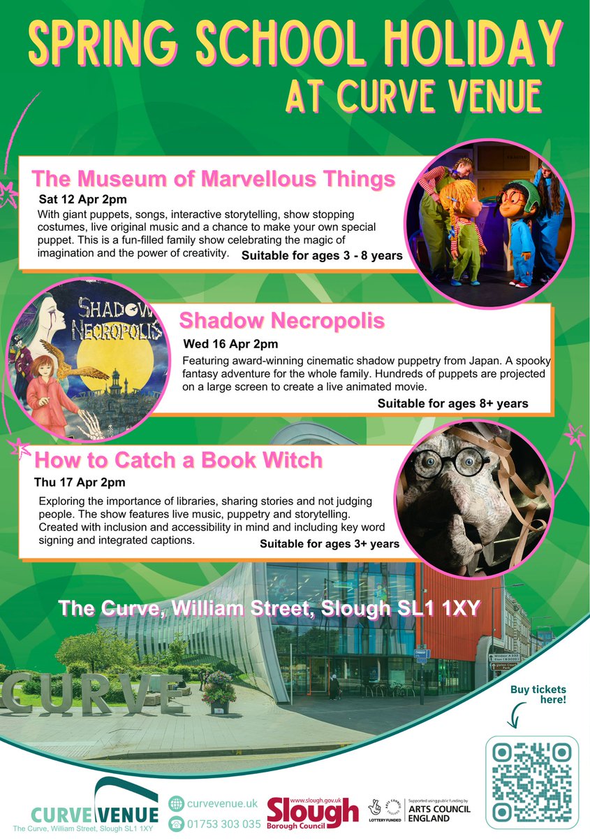 Spring School Holiday at The Curve