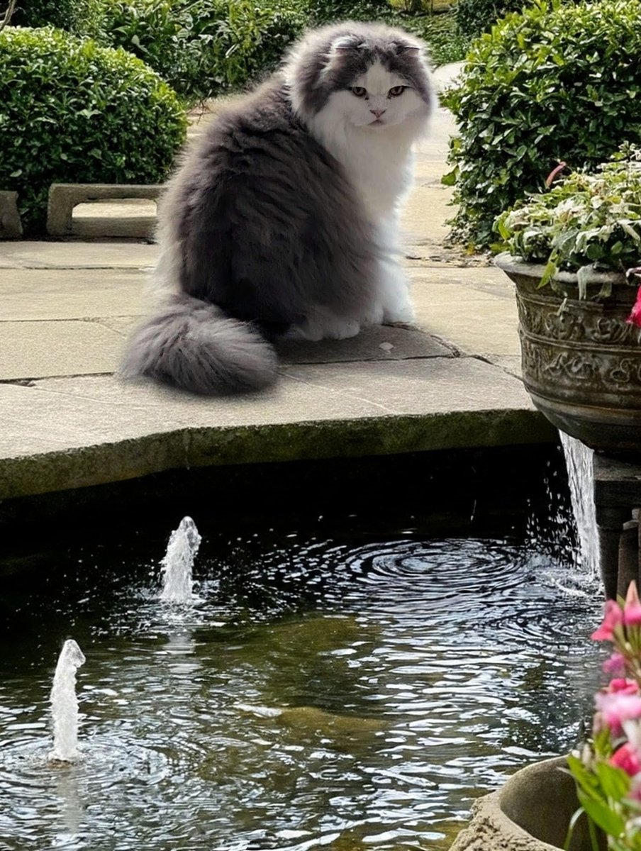 Sometimes I wonder… if someone, somewhere, is thinking of me too. While I rest in this hush of golden light, my eyes drift, my heart quietly hoping, maybe, just maybe, I live in someone’s gentle thoughts.💙your Napoleon
#CatsOfX #PoeticCats #GoldenLight #SoftThoughts
