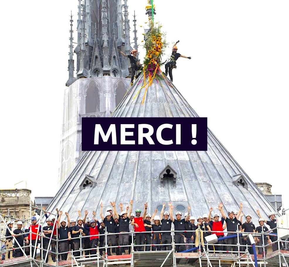 Groupe Jarnias (@groupe_jarnias) on Twitter photo 8 décembre 2024.
La cathédrale Notre-Dame de Paris rouvre ses portes au public, cinq ans et huit mois après l’incendie qui avait bouleversé la France entière.
Un moment historique, une fierté nationale. 
Et pour nous, une émotion immense. 8 décembre 2024.
La cathédrale Notre-Dame de Paris rouvre ses portes au public, cinq ans et huit mois après l’incendie qui avait bouleversé la France entière.
Un moment historique, une fierté nationale. 
Et pour nous, une émotion immense.