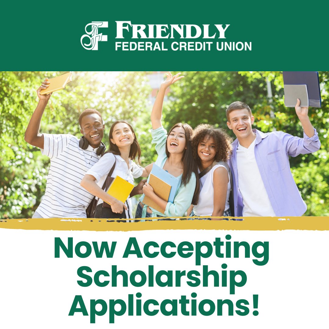 The Carl D. Ross and Anthony S. Pane Memorial Scholarships are here to help ease the burden of rising education costs. Applications are being accepted through June 30th, so stop by your favorite branch today to learn more and take the next step toward securing your future!