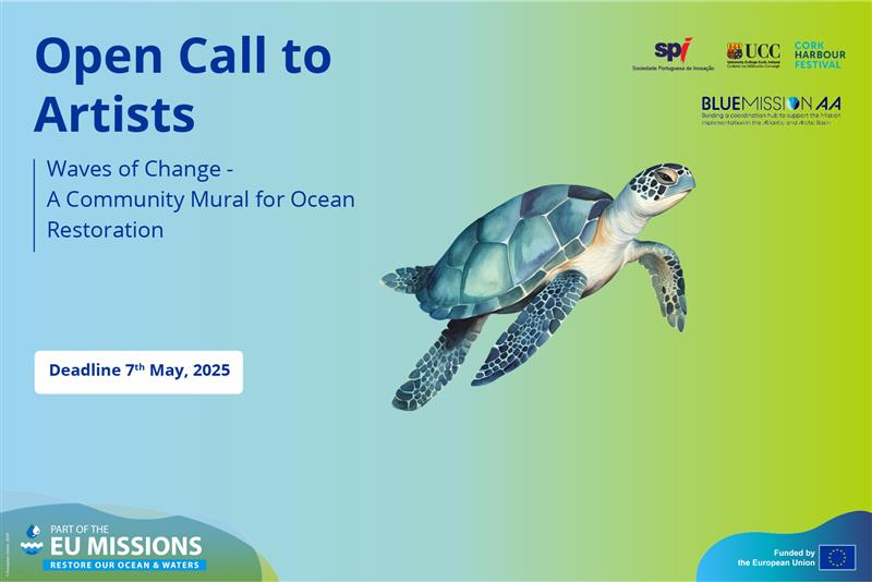 BlueMissionAA (@bluemissionaa) on Twitter photo ⏳REMINDER: Ocean Mural Opportunity!
<a href="/bluemissionaa/">BlueMissionAA</a>'s call for artists closes on May 7!
🌊Create conservation-themed mural at Cork Harbour Festival
🎨Europe-based artists 18+
💰 €6K budget
🌿Public art experience valued
Details & apply: bit.ly/3GbYbO9
<a href="/OurMissionOcean/">Mission Ocean Waters</a> ⏳REMINDER: Ocean Mural Opportunity!
<a href="/bluemissionaa/">BlueMissionAA</a>'s call for artists closes on May 7!
🌊Create conservation-themed mural at Cork Harbour Festival
🎨Europe-based artists 18+
💰 €6K budget
🌿Public art experience valued
Details & apply: bit.ly/3GbYbO9
<a href="/OurMissionOcean/">Mission Ocean Waters</a>