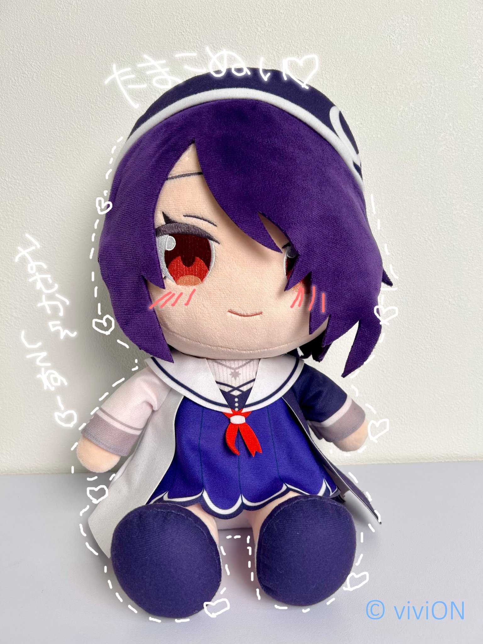 あおぎり高校 音霊魂子 かわりみぬいぐるみ （あおぎり高校職員