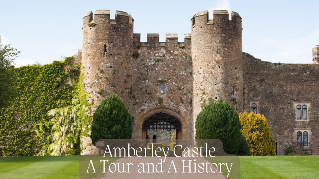 TheTudorTrio's tweet image. This week on our Patreon, @kateemccaffrey takes you to the beautiful Amberley Castle, home to over 1000 years of English history! Join us now through the link in our bio for new history videos every single week! 💜