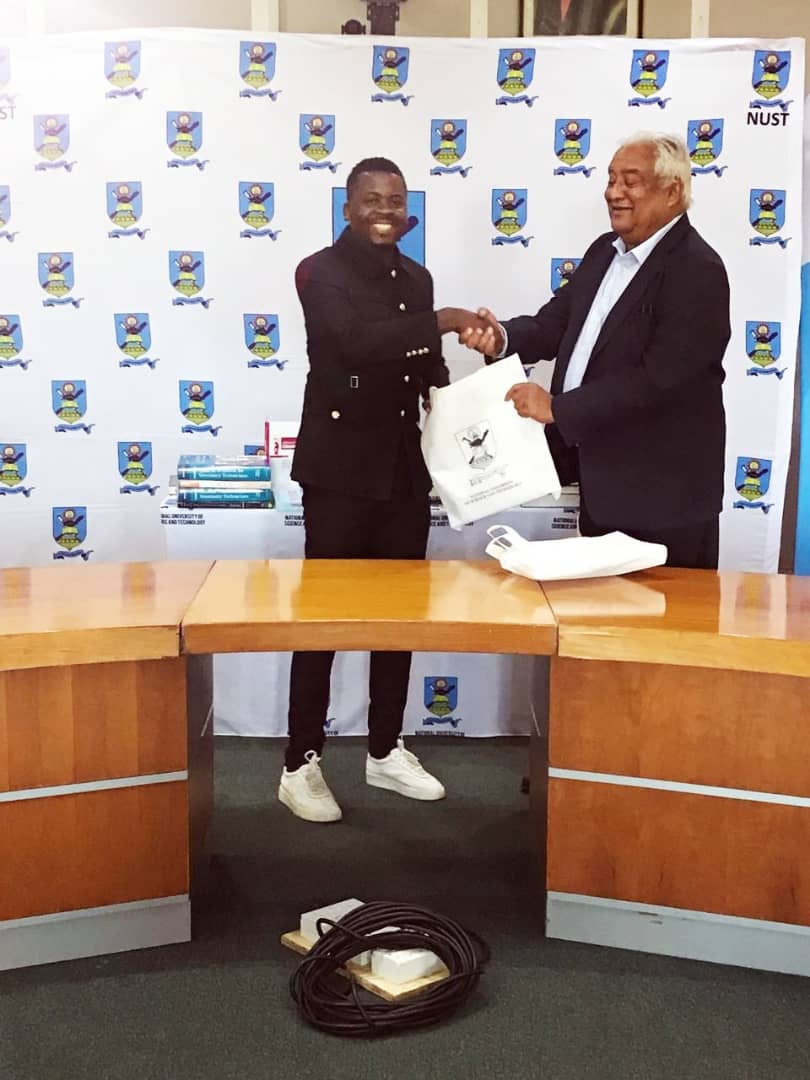Today we donated Medical books at Nust University in Bulawayo. Our team comprised of Hon Queen Maligwa, Hon <a href="/EricgonoJnr/">Eric Gono Jnr</a>, Clr <a href="/Bruce_Moyo1/">Bruce Moyo</a>. Thank you to everyone who made this possible. A New Great Zimbabwe loading........