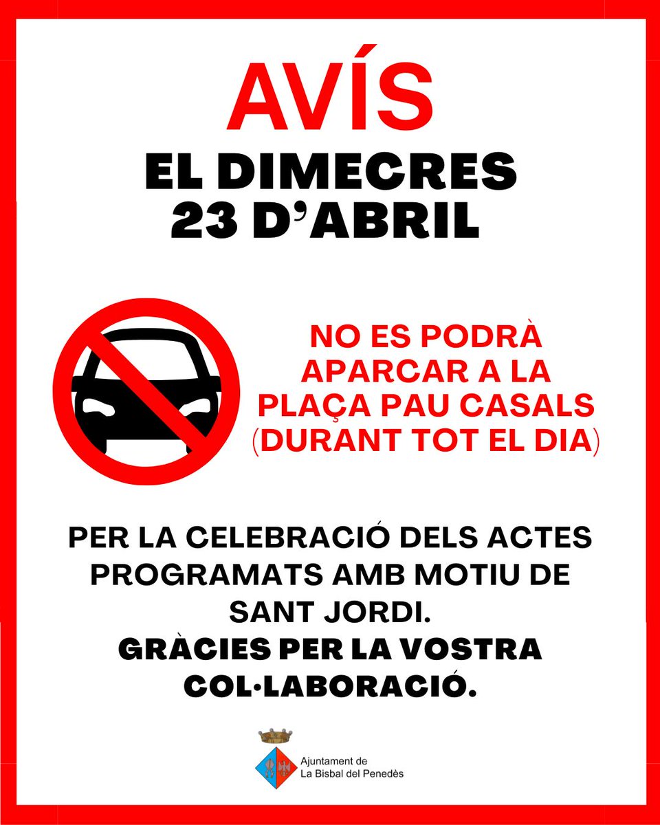 Ajuntament de la Bisbal del Penedès tweet media