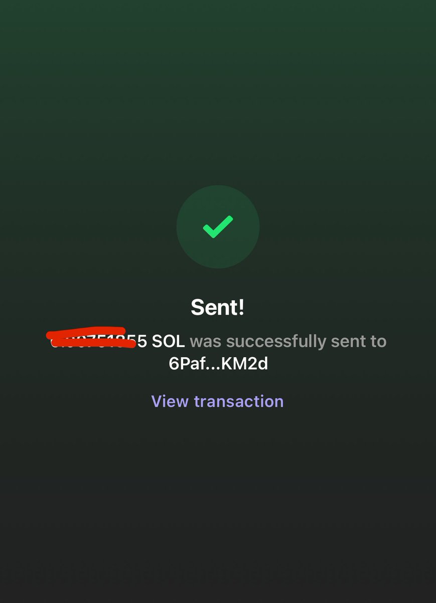 Congrats bro i have sent you some SOL
Who's next?